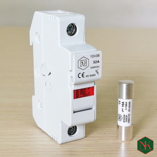 CẦU CHÌ ĐIỆN (RT18-32X) 10X38-16A 1000VDC 