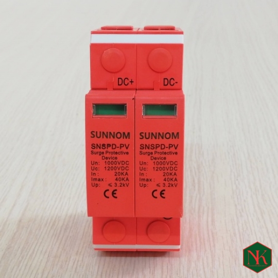 CHỐNG SÉT DC 2P 20KA-40KA SUNNOM